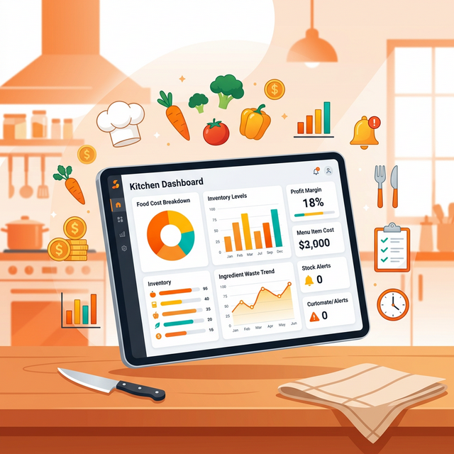 How Restaurant Owners Cut Food Costs by 15% with Smart Dashboards